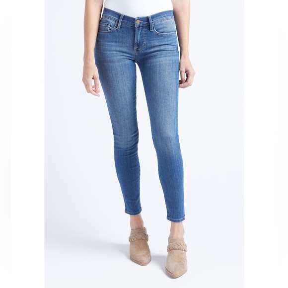 Frame Le Skinny de Jeanne in Alla Wash - Picture 10 of 10